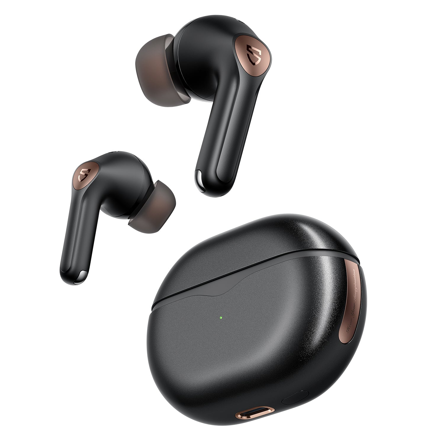 SoundPEATS Air4 Pro - Auriculares inalámbricos con cancelación de ruido,  Bluetooth 5.3 con 6 micrófonos CVC 8.0 ENC, auriculares inalámbricos de