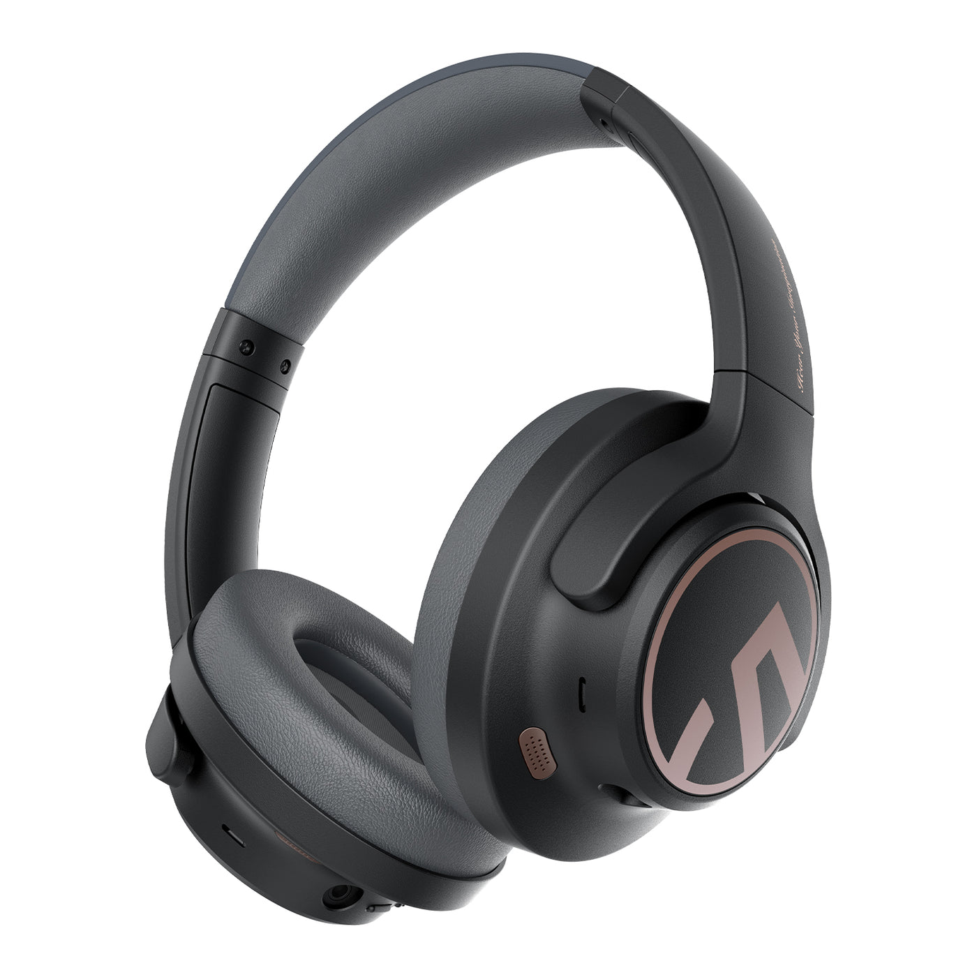 SOUNDPEATS「Space Pro」ブラック Space Over-Ear ANC Headphones with Long Battery Life