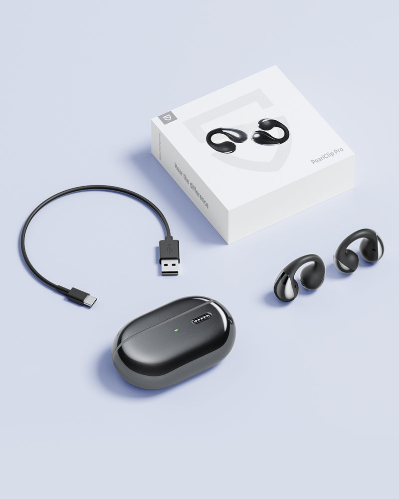 【Officially Launching on January 20th】SoundPEATS Open-ear Clip-on Earbuds PearlClip Pro