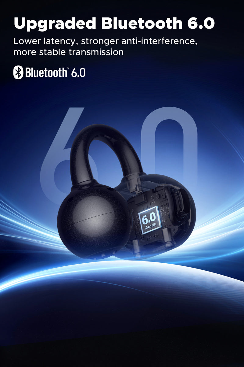UU2 (POP Clip2) Clip-on Earbuds | Open-Ear Bass – SOUNDPEATS