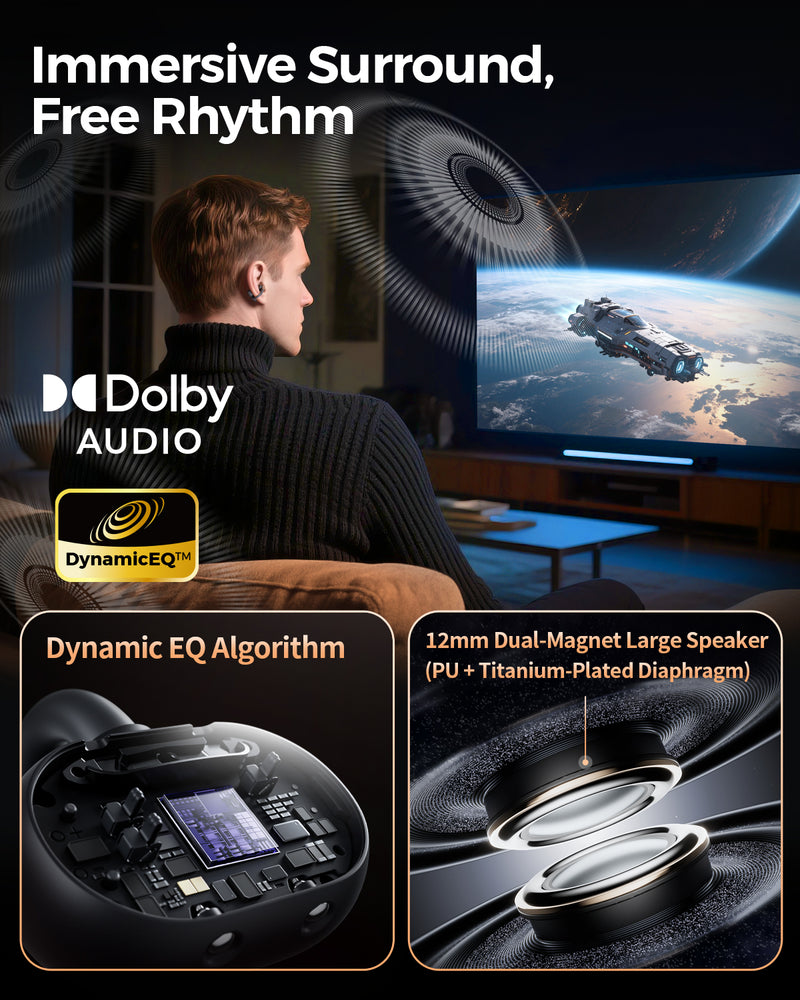 【Launching on Nov 12】Clip1 — Open-Ear Comfort, Powerful Sound for Work, Sports, and Everyday Life