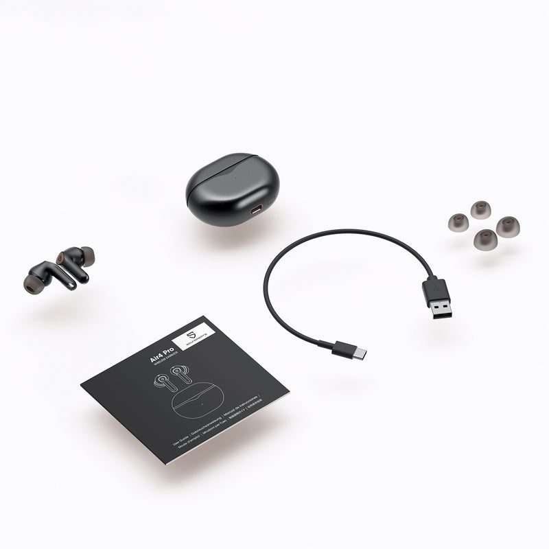 SoundPEATS Air4 Pro ANC Bluetooth 5.3 Wireless Earbuds with