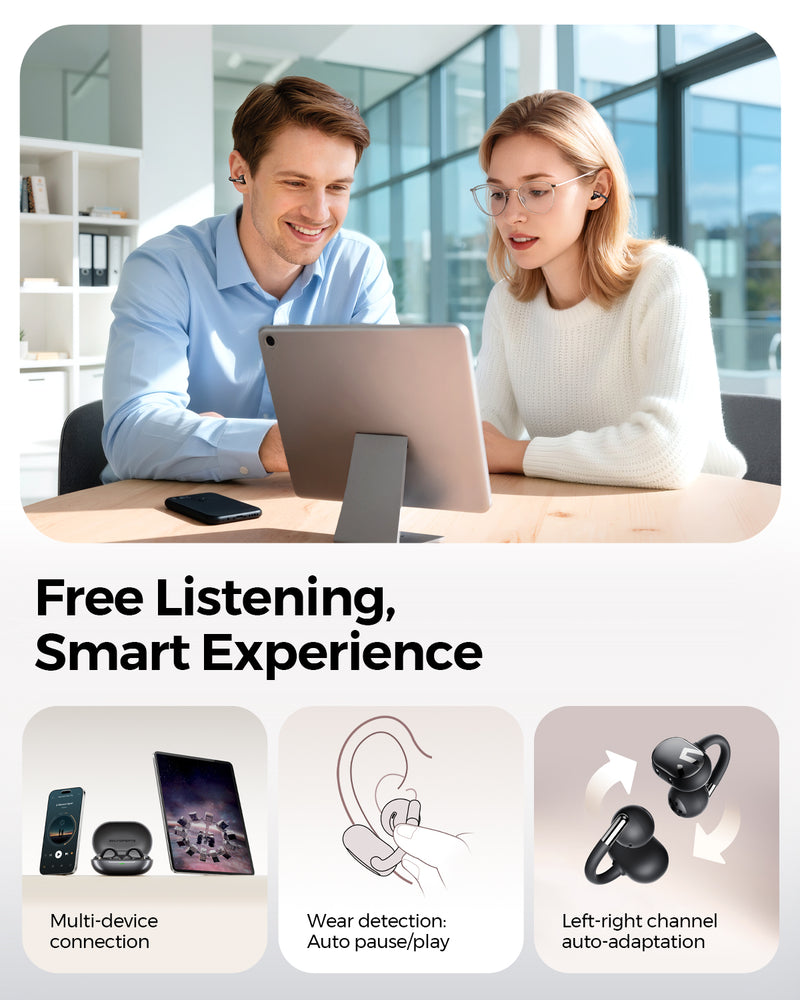 【Launching on Nov 12】Clip1 — Open-Ear Comfort, Powerful Sound for Work, Sports, and Everyday Life
