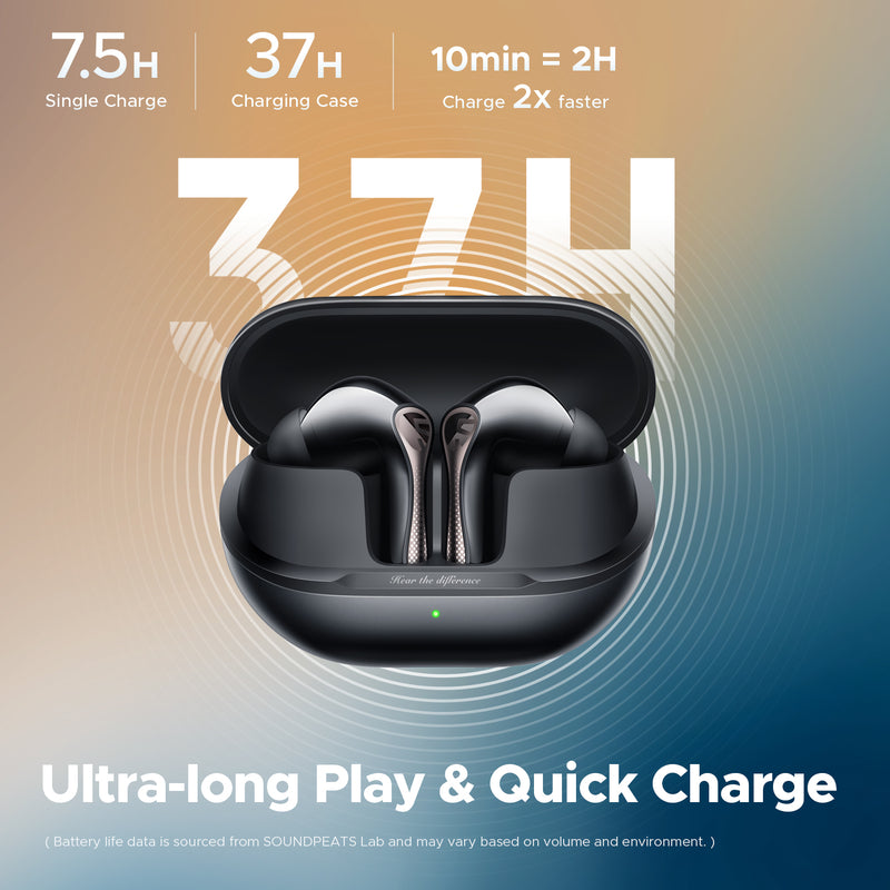 SOUNDPEATS Air5 Pro – True Wireless Hi-Res Earbuds with Adaptive ANC