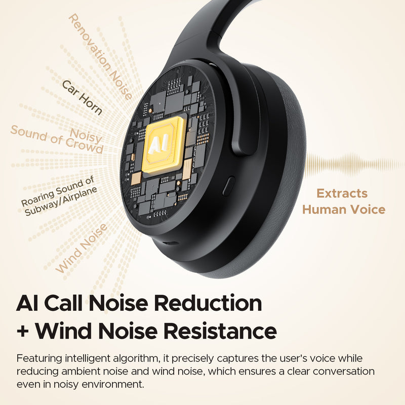 SoundPEATS Space Pro Hi-Res Audio with LDAC and -47dB Hybrid ANC