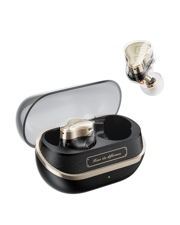 Soundpeats H3 wireless earbuds in charging case