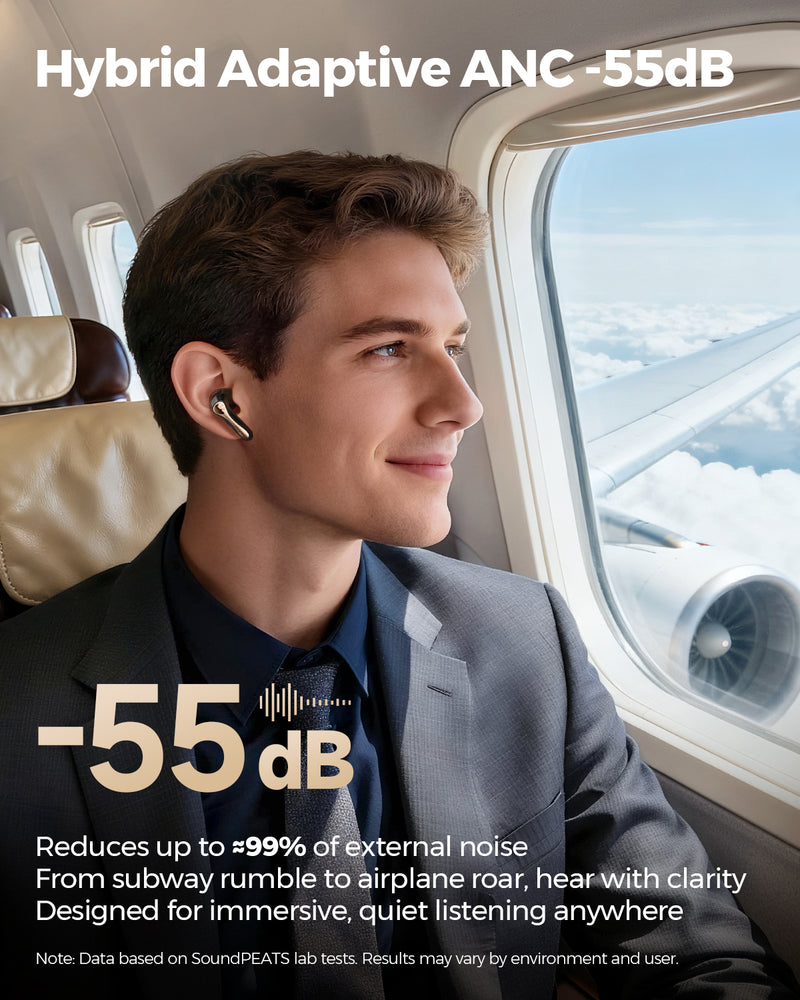 Air5 Pro+ TWS Earbuds — xMEMS + 10mm Drivers, Hi-Res Audio, LDAC & aptX Lossless
