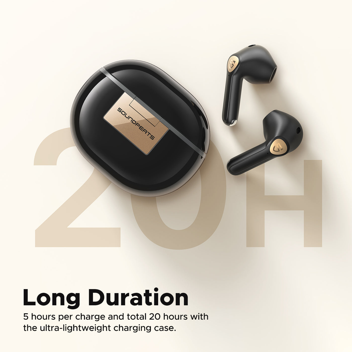 SOUNDPEATSAir3DeluxeHS イヤホンBluetooth5.2 SOUNDPEATS Air3 Deluxe HS Wireless Earbuds