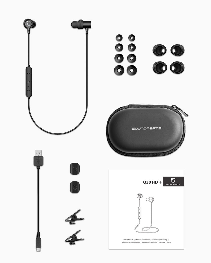 SOUNDPEATS Q30 HD+ In-Ear Stereo Bluetooth Headphones