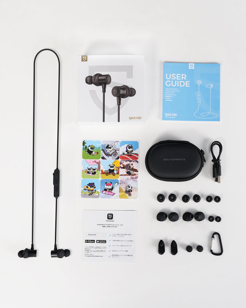 SOUNDPEATS Q40 HD Neckband Sports Bluetooth Earphone