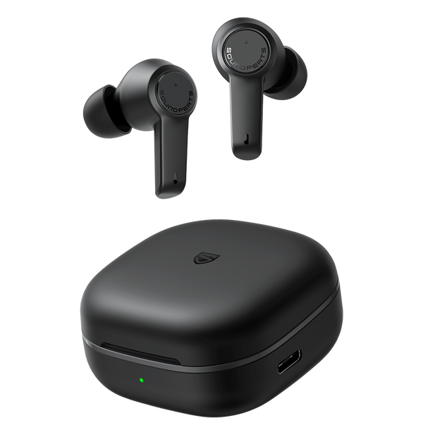  SoundPEATS Upgraded True Wireless Earbuds Bluetooth 5.3  Earphones with Built in Mic in-Ear Stereo Headphones for Sport, Deep Bass,  Binaural Calls, One-Step Pairing, 56H Playtime : Electronics