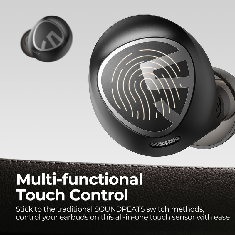 SOUNDPEATS TrueAir2 TWS (Black & White) – Podstop